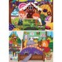 Puzzle povesti cu zane 2x12 piese